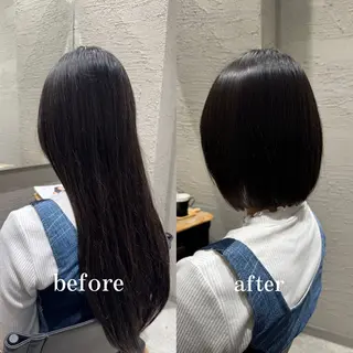 ショート kiitos所属・透明感・脱赤味カラー ▫️雪野花のヘアスタイル