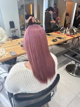 カラー 🌈KURUMI / モデル募集/表参道のヘアスタイル