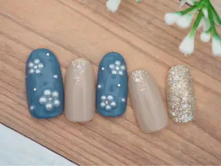 ネイル トップネイリスト Ribbon立川店のネイルデザイン