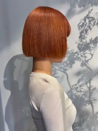 ショート ボブ ホノカのヘアスタイル