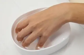 ネイル 北浦和 自爪育成ケアのネイルデザイン