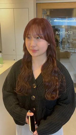 カラー 暖色/透明感カラー かずきのヘアスタイル