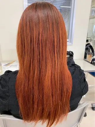 セミロング カラー DOUX高根沢店所属・加藤 玲菜のヘアスタイル