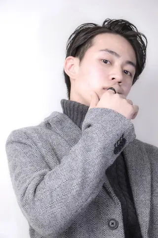 メンズ 東上 瑠莉のヘアスタイル