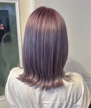 ミディアム カラー annuy ハルタのヘアスタイル