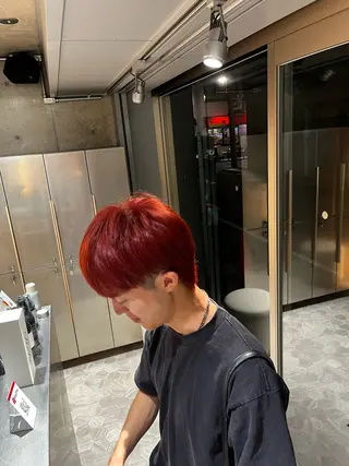 カラー メンズ ニュアンス／ロング minami🩵のヘアスタイル