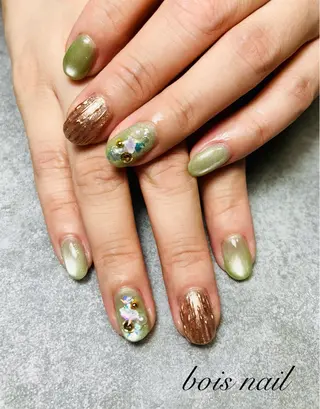 ネイル bois nail ボワネイル北巽のネイルデザイン