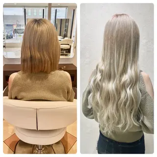 ロング EARTH長岡 🌼渡辺まい🌼のヘアスタイル