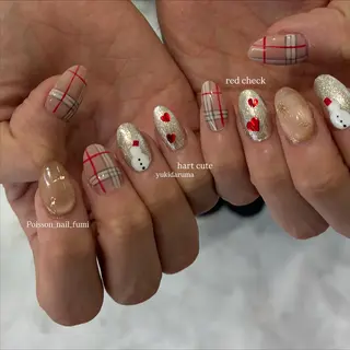 ネイル Fumi ポップ/ナチュラルのネイルデザイン