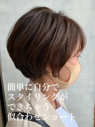 ショート AHNKISM所属・増田 晃士のヘアスタイル