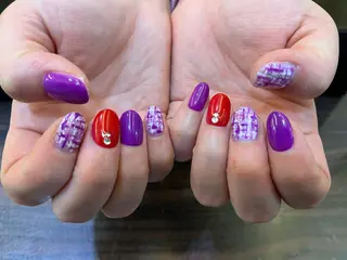 ネイル 僧根 志津代のネイルデザイン