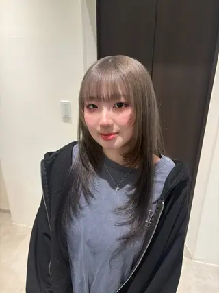 ロング 銀座/透明感カラー/ うー🧚‍♀️💫のヘアスタイル