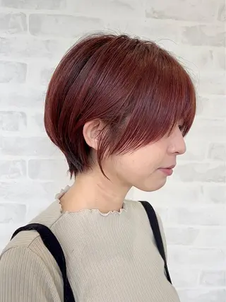 ショート ジャスミン　PETZ所属・ショート＆ボブ ヒロシのヘアスタイル