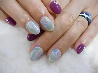 ネイル 花田 茜のネイルデザイン