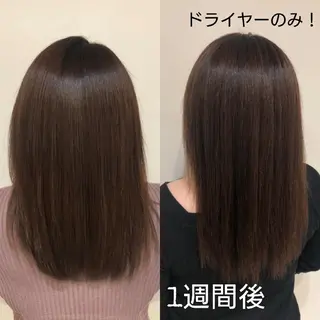 セミロング ブリーチ/ヘアケア/ 艶髪/イギチハルのヘアスタイル