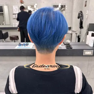 カラー Endearing 銀座/レイヤーカットのヘアスタイル