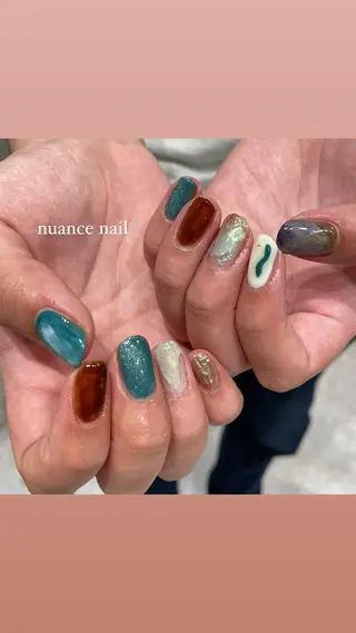 ネイル 淡色ネイル 🎀moeのネイルデザイン