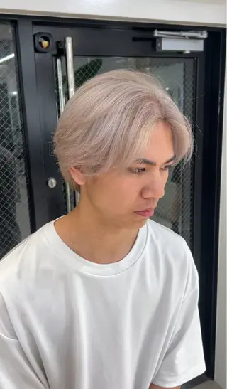 ショート カラー メンズ ONYX 表参道所属・ショート/ボブ/似 合わせ/顔周りカットのヘアスタイル