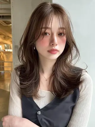 セミロング ＫＡＮＡ/天王寺 🎀🫧のヘアスタイル