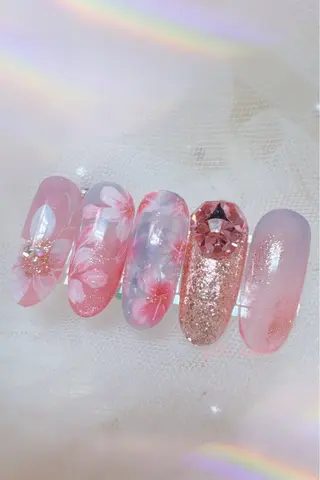 ネイル 高島 夏海のネイルデザイン