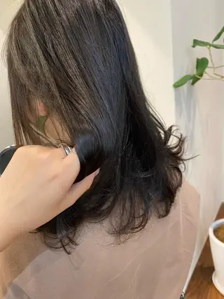 ミディアム カラー パーマ 垢抜けのプロ🪄 honoのヘアスタイル