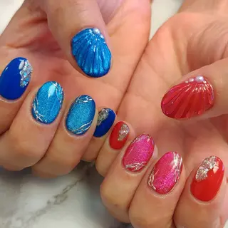 ネイル ジェヌインネイル 河内のネイルデザイン