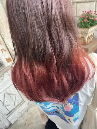 ミディアム カラー お任せヘア☘️☘️ 及川渚のヘアスタイル