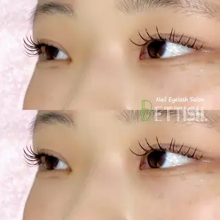 マツエク・マツパ BETTISH🩵 SERIのマツエク・マツパデザイン