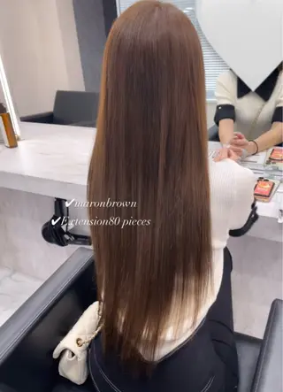 カラー mignon あゆみのヘアスタイル