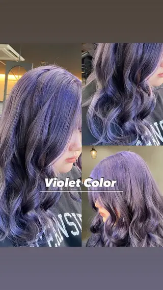 カラー 【salon Def】所属・韓国風・透明感カラー 💫ami💫のヘアスタイル