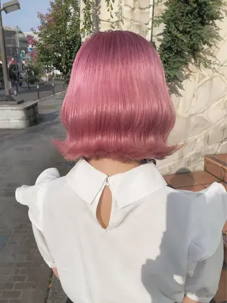 セミロング カラー 🧸ミルクティー🧸 kousei🧸のヘアスタイル