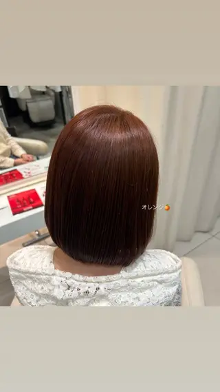 ショート カラー 🩵yui /毛流れパーマ🪽のヘアスタイル