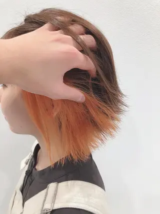ショート カラー 【tejina】 ochiのヘアスタイル