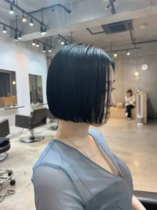 ショート カラー レイヤーカット/ パーマ/齋藤大貴のヘアスタイル