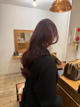 ロング 💖ケアカラー💖 assistant愛のヘアスタイル