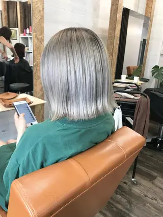 ショート カラー プチプラ&ハイクオ リティ✰Lilly✰のヘアスタイル