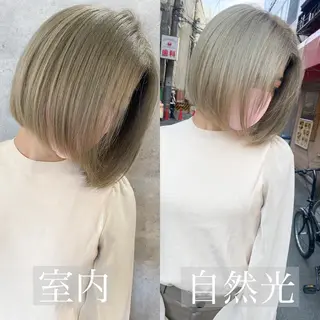 ショート カラー ヘアアレンジ ネイル マツエク・マツパ 井上 一平のヘアスタイル