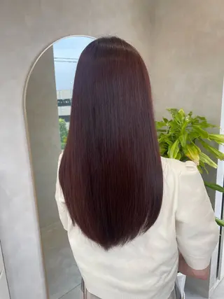 ロング カラー 🫖Eleanor Aya🥞のヘアスタイル