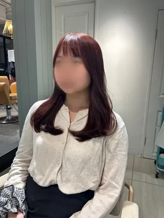 セミロング ナカオ/美髪縮毛矯正 /ボブ/メンズカットのヘアスタイル