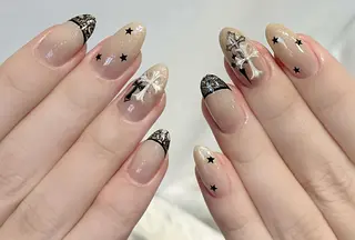 ネイル By moonネイル 🌷ワンホン/韓国風のネイルデザイン