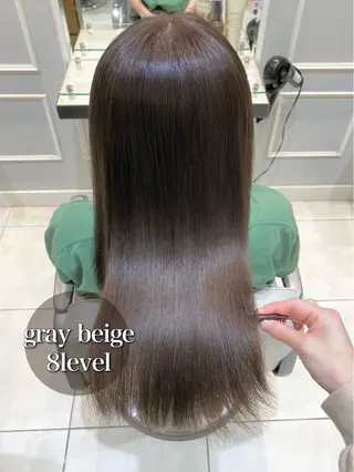 ロング 似合わせ艶髪カラー ❤️ハダユミのヘアスタイル