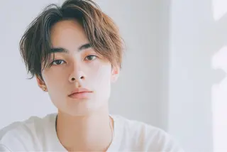 メンズ 再現性ショートボブ 木又克美のヘアスタイル