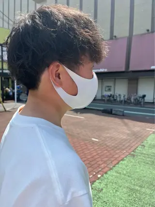 パーマ メンズ Earth岩槻店 YAGIのヘアスタイル