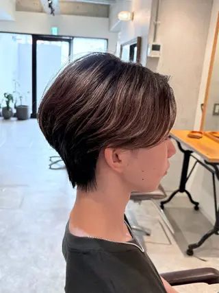 ショート 青代 勇気のヘアスタイル