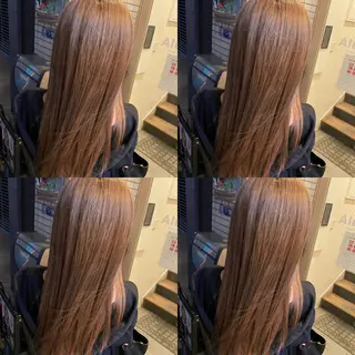 セミロング カラー ご予約 宜しくお願いします！のヘアスタイル