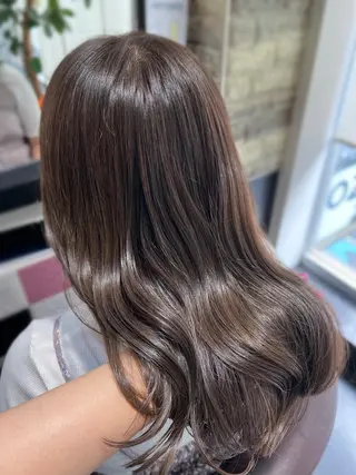 ロング カラー 韓国ヘア ♡tomimaのヘアスタイル