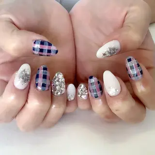 ネイル 💎🐰 saki. m 🐰💎のネイルデザイン