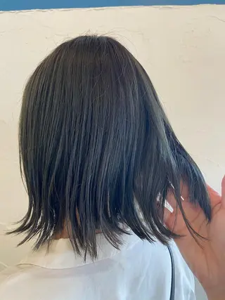 ミディアム カラー Hair Musee   柱店所属・topstylist 吉住 早織のヘアスタイル