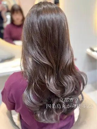 カラー ❤️ブリーチなし💚 ダブルカラー平野実花のヘアスタイル