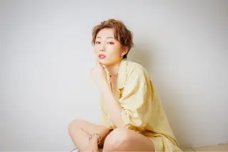 ショート カラー gite カワムラナオキのヘアスタイル